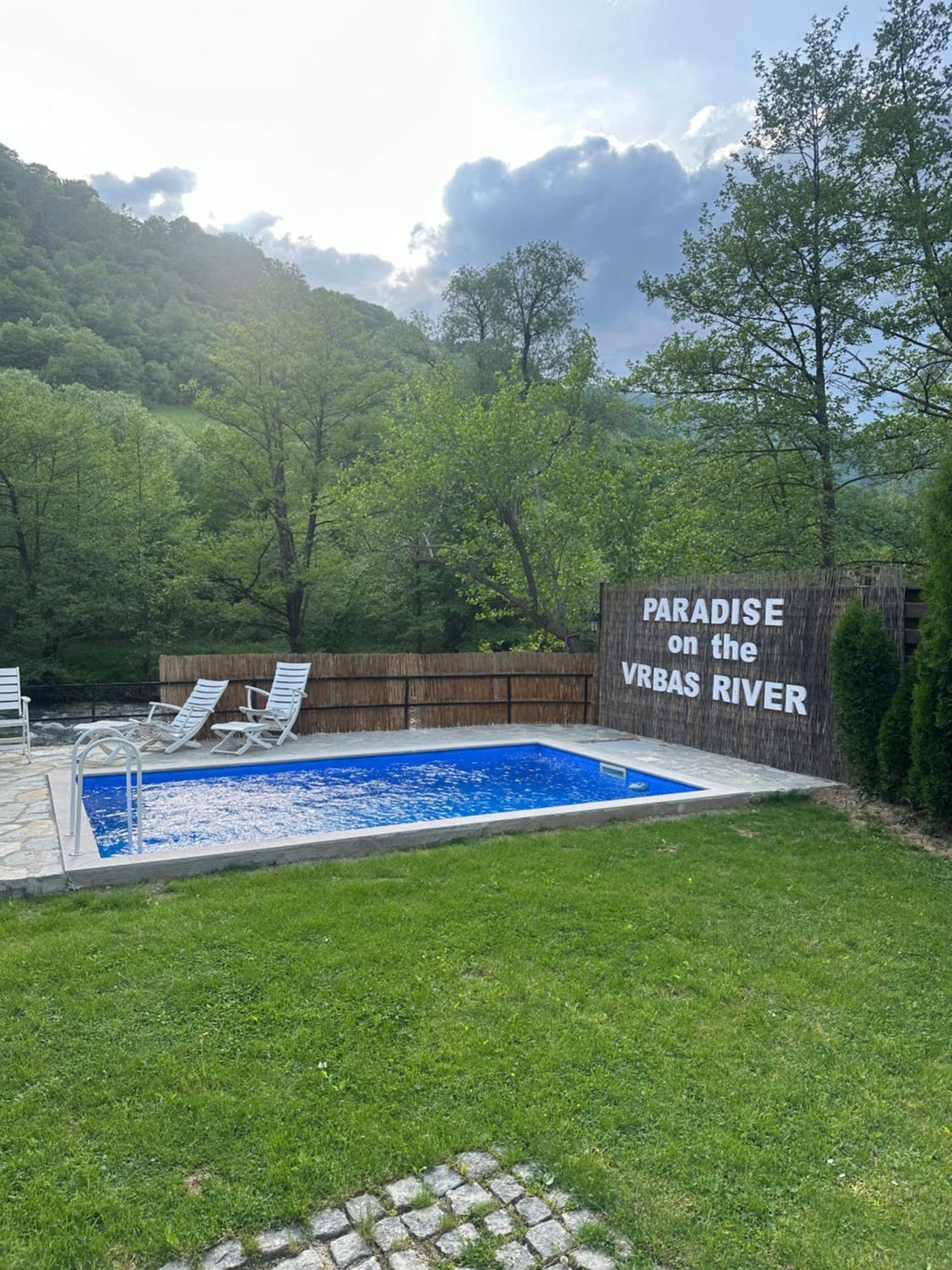 Paradise On The Vrbas River Jajce Extérieur photo