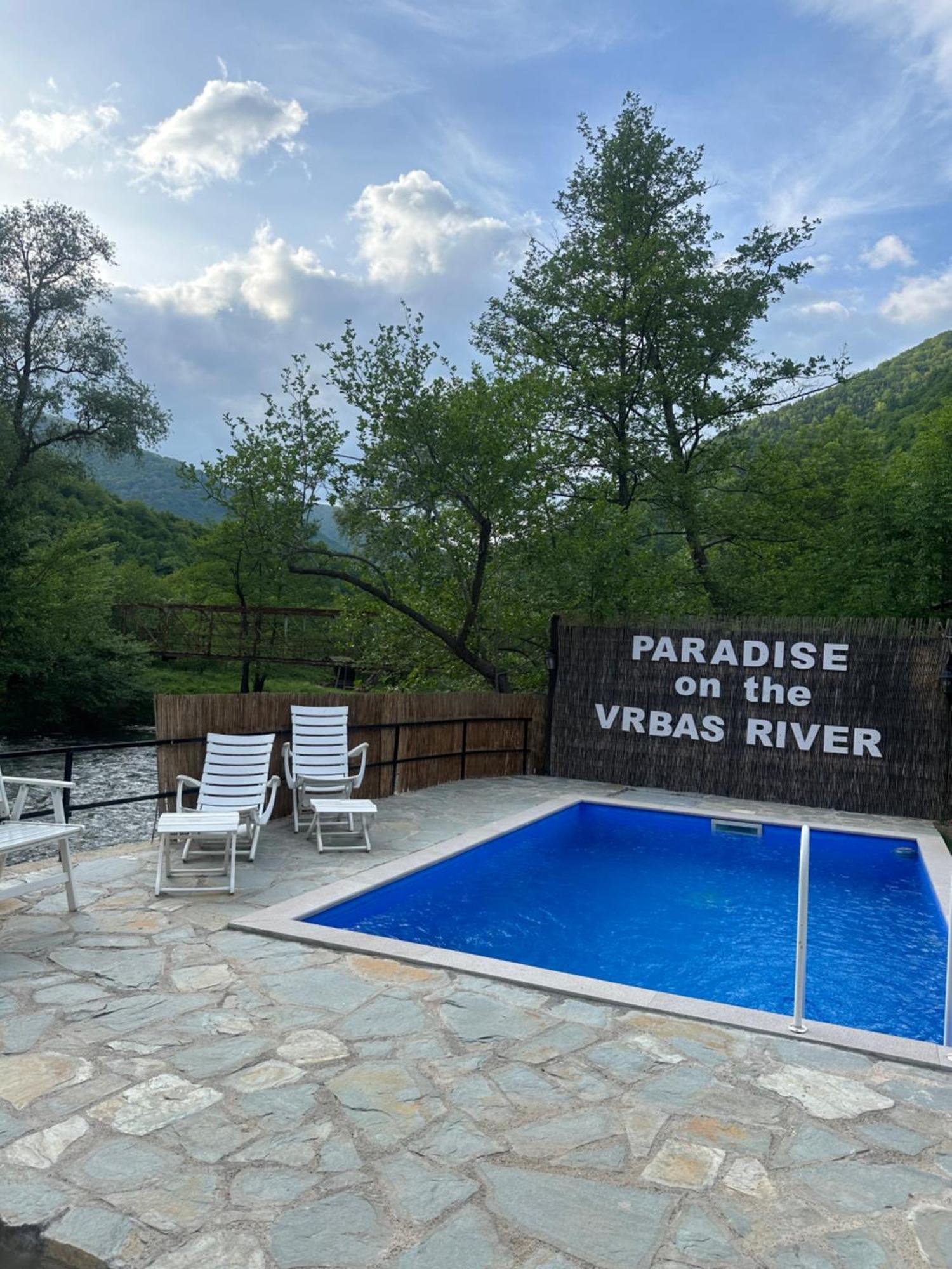 Paradise On The Vrbas River Jajce Extérieur photo