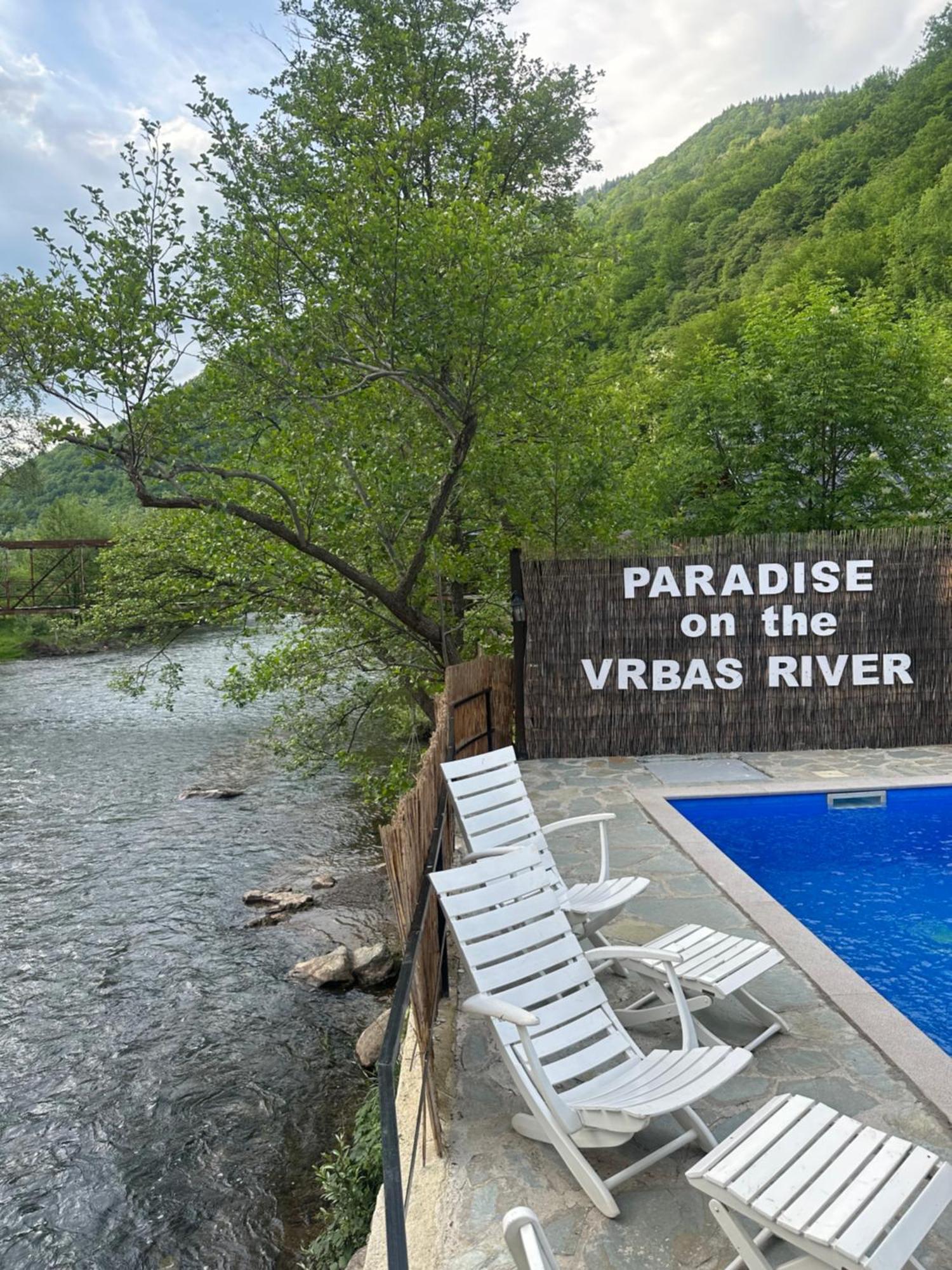 Paradise On The Vrbas River Jajce Extérieur photo